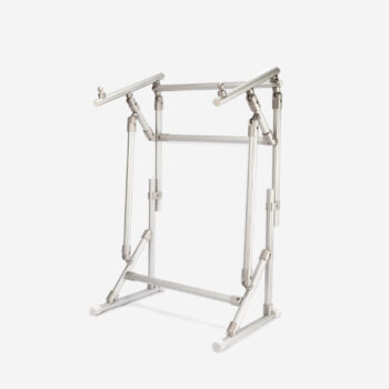 Reinforced floor embroidery stand
