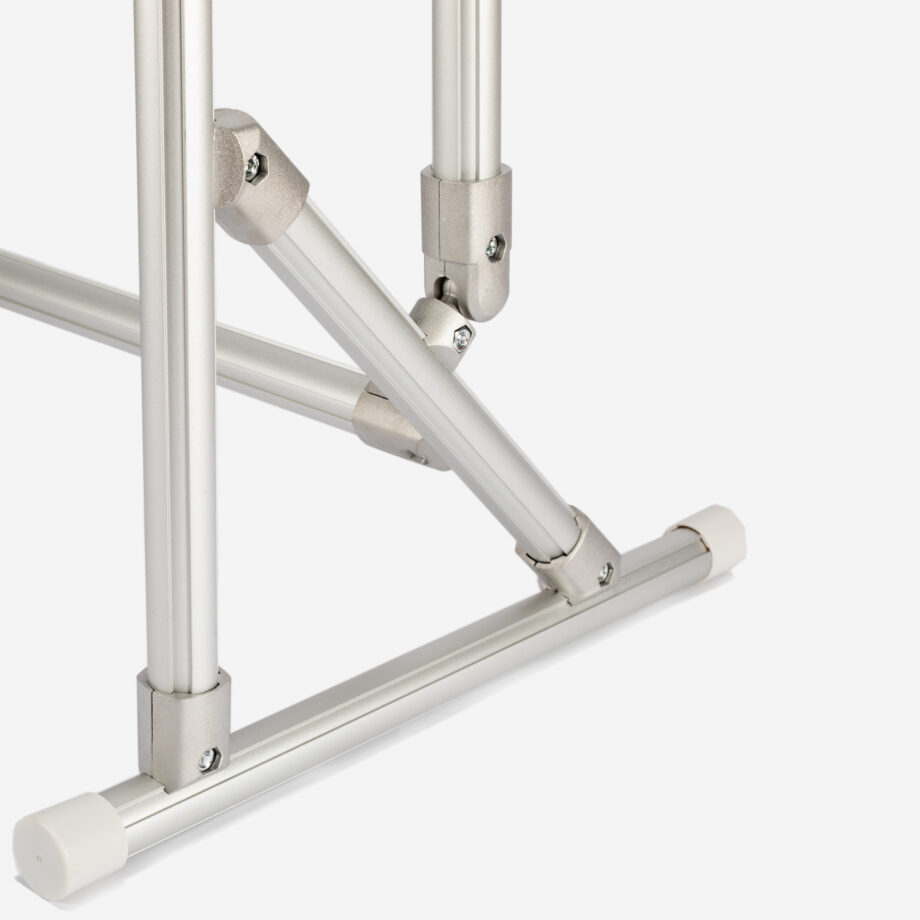 Reinforced floor embroidery stand